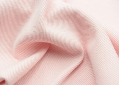 pink textile on white background